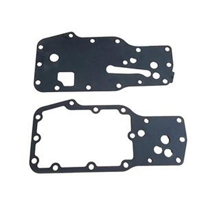 Oil Cooler Cover Filter Head Gasket Set 2830559 3864458 for Hyundai Excavator R290LC-7A