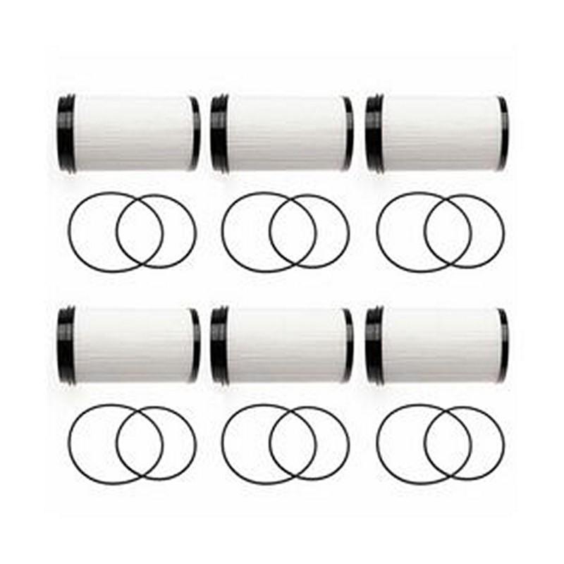 6 PCS Fuel Filter P552709 FS20176 R61709 for Detroit Engine DD13 DD15 DD16 DD5 Truck Cascadia Coronado 114SD 122SD