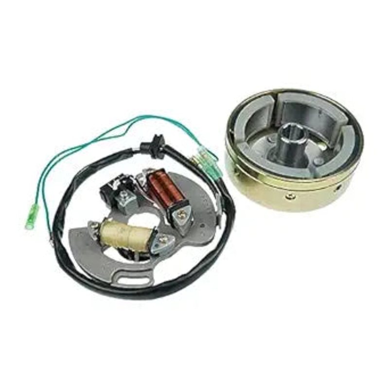 Flywheel Generator with Stator Magneto 2XJ-85550-M1-00 3JM-85560-00-00 for 1990-2006 Yamaha Blaster 200 YFS200