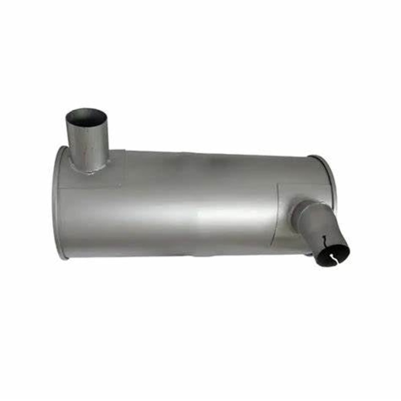 Muffler Silencer 4389278 and Clamp with 2Pcs U-Bolt for Hitachi Excavator EX60BUN-5 EX70LCK-5 EX75UR-3 EX75URLC-3 EX80U EX60-5 EX60LC-5 EX80-5