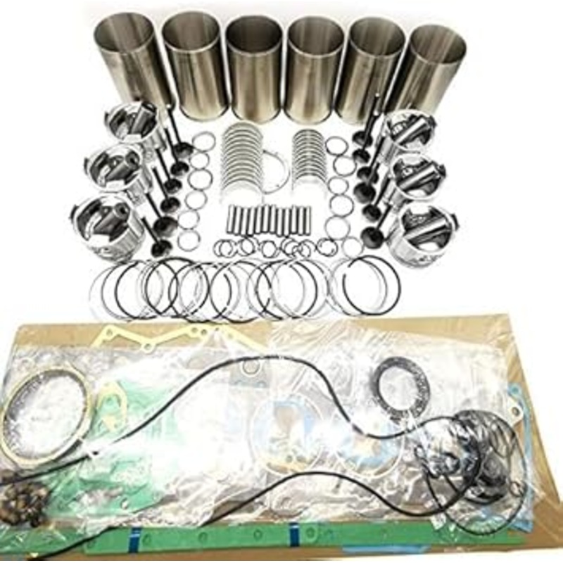 Overhaul Rebuild Kit for Komatsu Engine 6D125E-2 SA6D125E-2 Truck HD255-5 Loader WA450-3 WA450L-3 WA470-3H