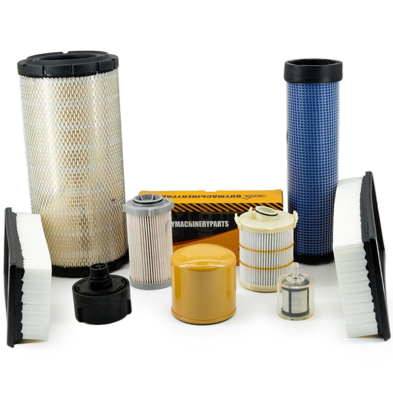 1000 Hours Filter Kit for Caterpillar CAT Compact Track Loader 259D 279D 289D 299D 299D2