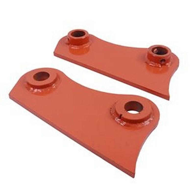 A Pair Bucket Attachment Ear Weld on 50mm 12 C-C for Caterpillar CAT Excavator 308