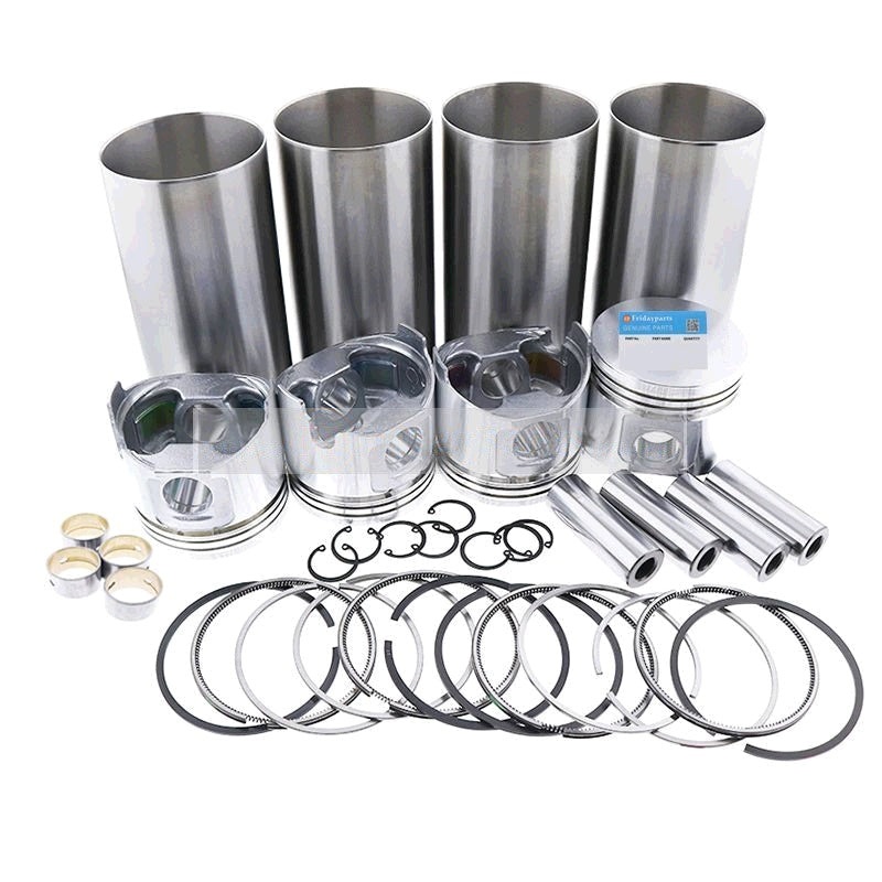 Cylinder Liner Kit 1878137660 for Isuzu 4HK1 Hitachi ZX360-3 ZX330-3 ZX240-3 ZX200-3 John Deere 220DW 225DLC
