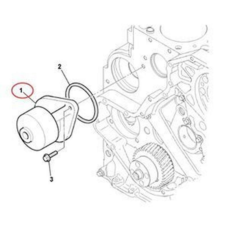 Water Pump 02/911290 for JCB Tractor Fastrac 3170 3190 3220 3155 3185
