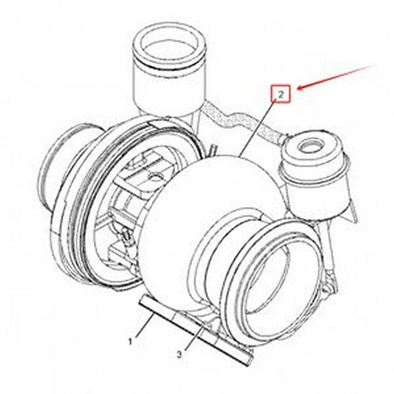 Turbocharger 350-0699 for Caterpillar CAT Engine C9 Track-Type Loader 973C 973D