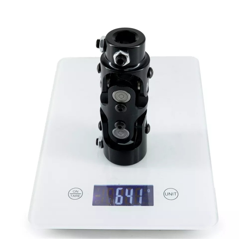 1 DD X 3/4 DD BLACK Double Steering U Joint Universal Steering Shaft US New