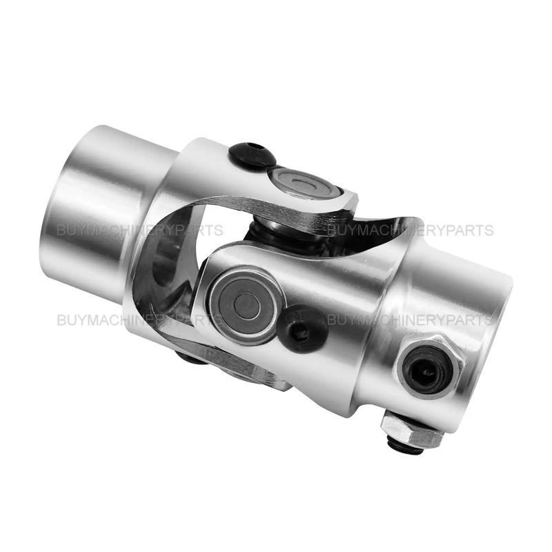 3/4 Round X 3/4 DD Chrome Powder Coated Steering Shaft U Joint Column Coupling