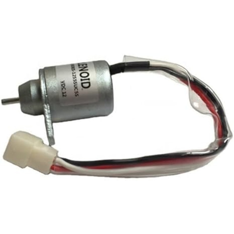 12V Stop Solenoid 189575 for Yanmar 4TNV106T 4TNV98 Engine Gehl 503Z 283Z 603 Excavator CTL60 CTL80 Mustang MTL16 MTL25 Loader