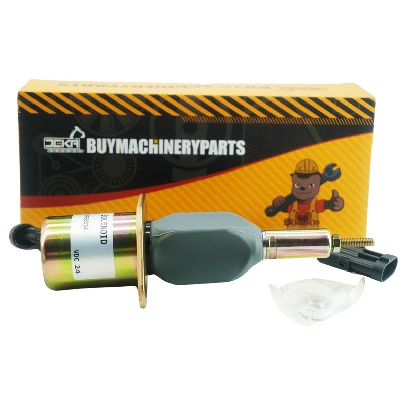 24V Shut Off Solenoid 3930234 for Cummins 6CT 8.3L Komatsu Excavator PC350-7