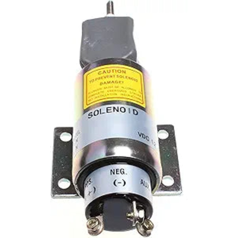 Aftermarket Woodward 2003-12E2U1B1S1A 12V Stop Shutoff Solenoid for Engine