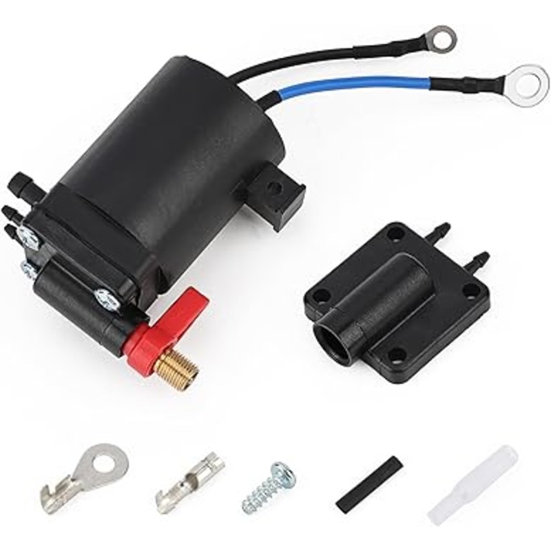 Fuel Primer Choke Solenoid 5007356 for Johnson Evinrude Engine 9.9HP 300HP