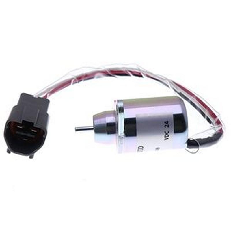 Fuel Shut Off Solenoid 1503ES-24S5SUC12S 24V for Yanmar 4TNV98 4TNV94 Engine Hyundai R80 DH150