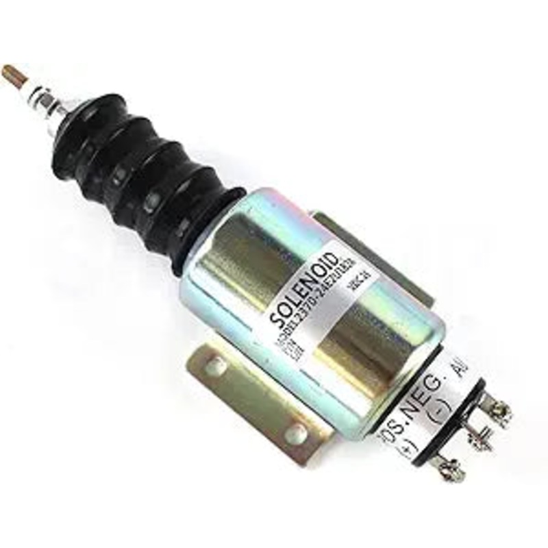 Fuel Shut Off Solenoid 2370-24E2U1B2A 2300-1503 Replace Woodward