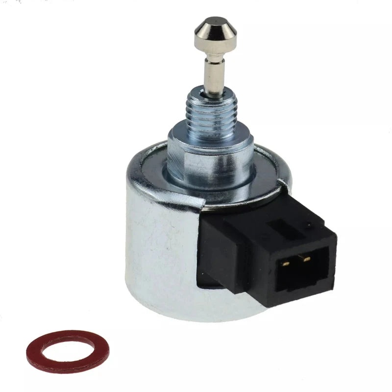 Fuel Shut-Off Solenoid AM134099 for John Deere Tractor 107H 125 135 145 L111 L118 L120 L2048 2548 Zero Turn Mower Z245 Z425