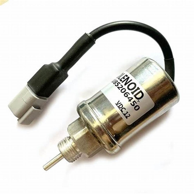 Fuel Shut Off Solenoid  U85206451 U85206450 U85206520 for Perkins 400 Series Engine 404C-22