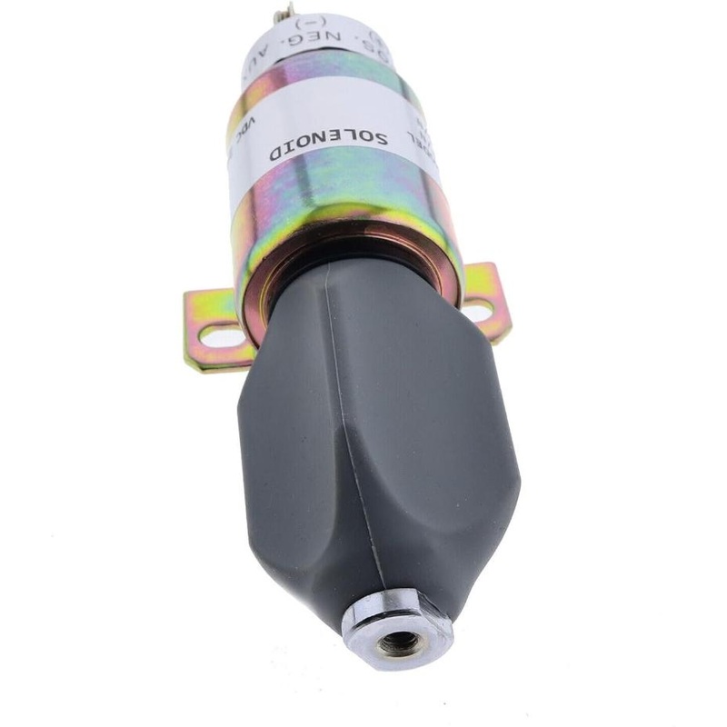 Fuel Shutoff Solenoid 1751-12E7U1B1S5A for Cummins Caterpillar CAT Excavator E70B E320