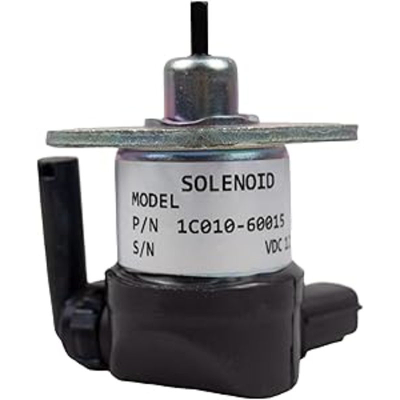 Fuel Shutoff Solenoid 1C010-60010 1C010-60013 1C010-60014 1C010-60015 1C010-60016 1C010-60017 for Kubota Engine V3300 V3600 V3800