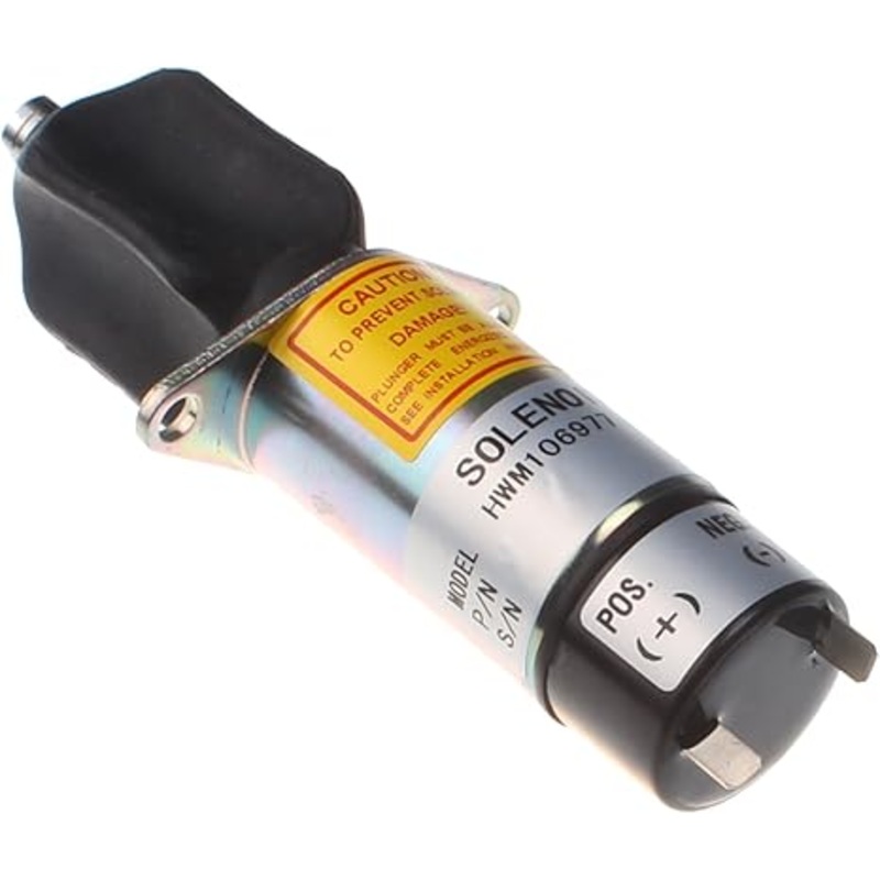 12V Fuel Shutdown Solenoid 1502-12A6U2B1S1 replace Woodward