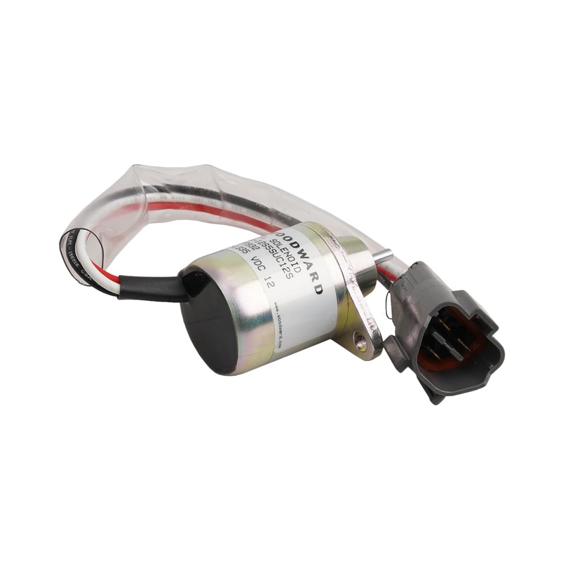 12V Stop Solenoid VV11923377932 for Yanmar Engine 4TNE84 4TNE88 3TNV82A Kobelco New Holland CASE Excavator