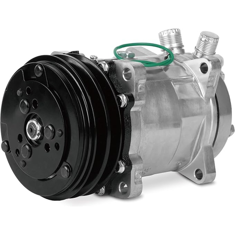 12V 2PK 132mm Sanden SD5H14 A/C Compressor 4536 6630