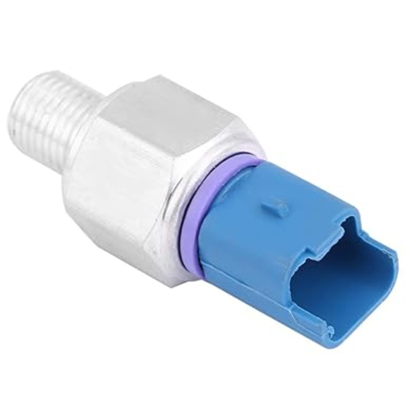 Oil Pressure Sensor Switch, 2 Pin Power Steering Oil High Pressure Switch Sensor 9677899580 401509 for 206 306 307 406 Partner C4 Berlingo Xsara II Xsara Picasso