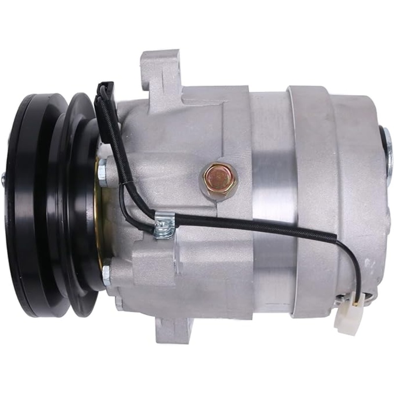 V5 A/C Compressor 5110511 for Mahindra 2555 Kioti DK45 DK55 DK65C DK901C Tractor Bobcat E80 Excavator
