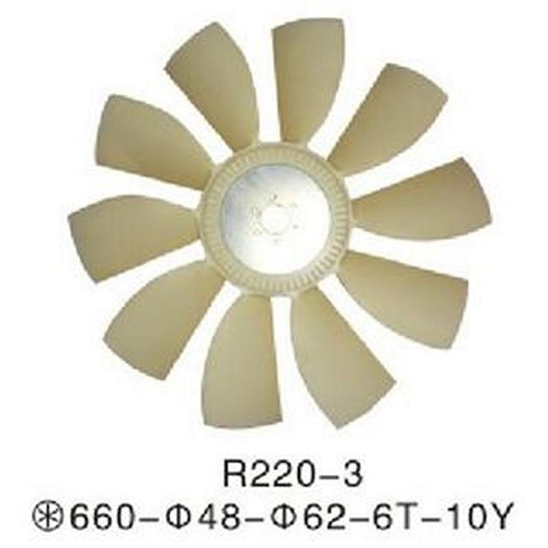 For Hyundai Excavator R220-3 Fan Blade