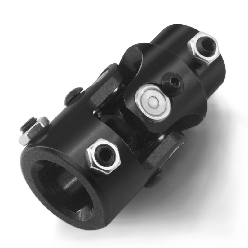 1 DD X 3/4-30 Spline Black Steering Universal Joint Single U Joint Shaft,Total Length: 83mm (3-1/4)