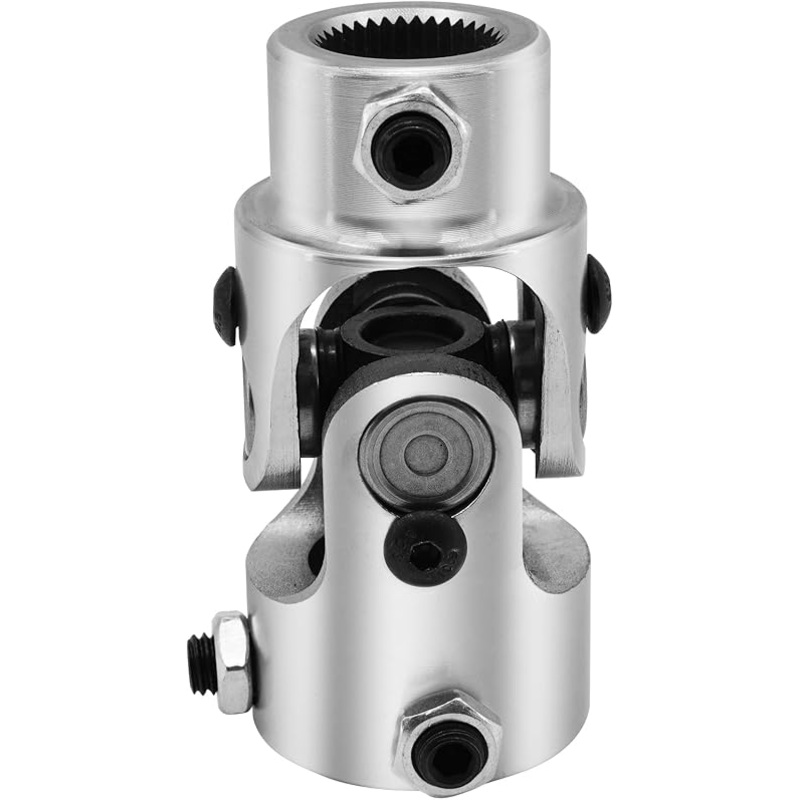 13/16-36 Spline X1 DD Chrome Steering Universal Joint Single U Joint Shaft,Total Length: 83mm (3-1/4) Brand: Ovabeyna