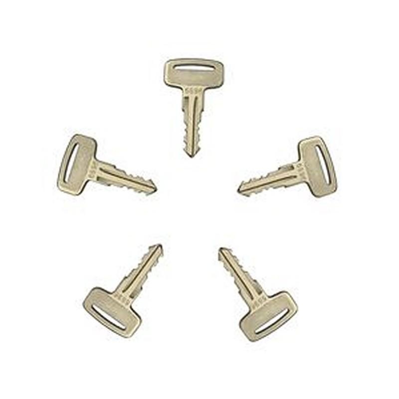 5 PCS Ignition Key 6896 160431 0160431 for Manitou Clarke Linde Polaris Landpride Zero Wacker Neuson