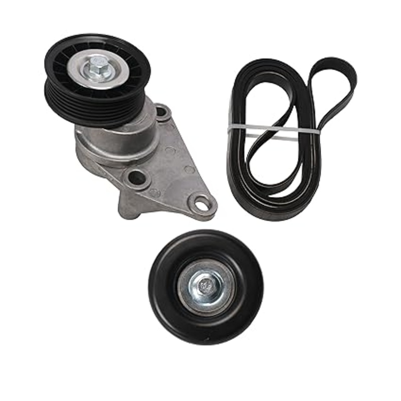 90K-38158C Complete Serpentine Belt Drive Component Kit, Fits for GM 2003-2006, Fits for Chevrolet 2002-2007, Fits for GMC 2002-2007#OE 12609719 12555609 12626222