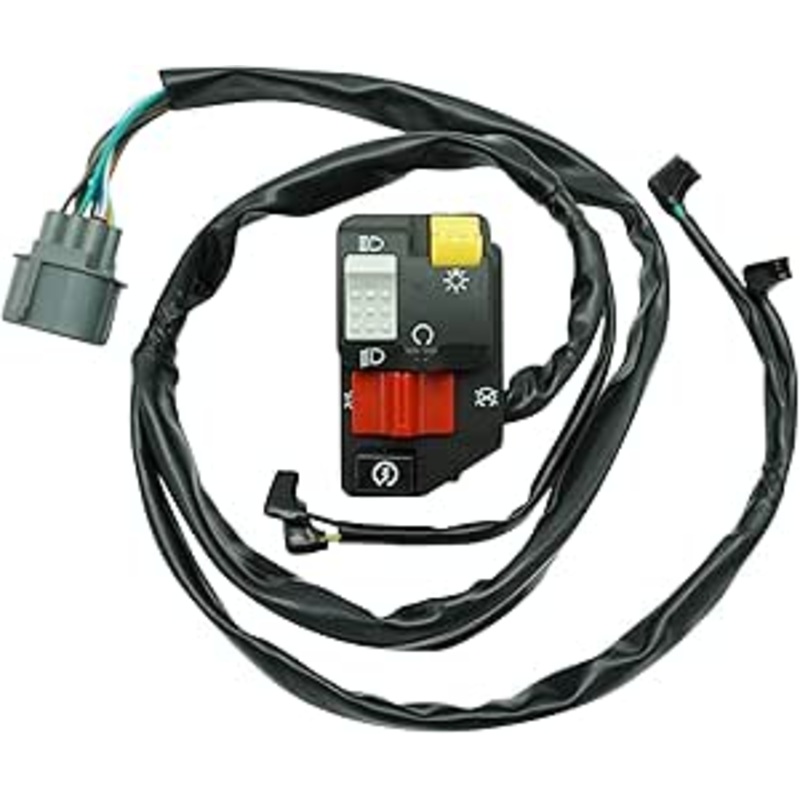 Left Handlebar Switch Start Stop Headlight 35150-HP5-A41 35150-HR0-E02 for Honda Foreman 500 TRX500 Rancher 420 TRX420 ATV 2009-2013