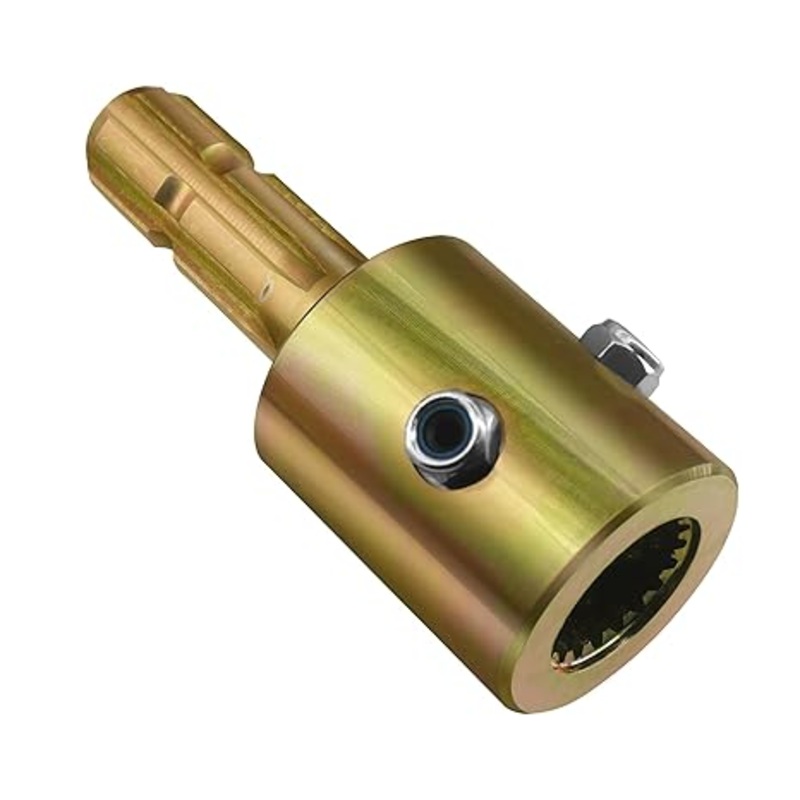 PTO Extender E-PA12, 100HP, Female 1-3/4 & 20 Spline, Male 1-3/8 & 6 Spline, (1.75 Inch Female, 1.375 Inch Male), Extends: 4.625 Inch ; Length: 7.5 Inch