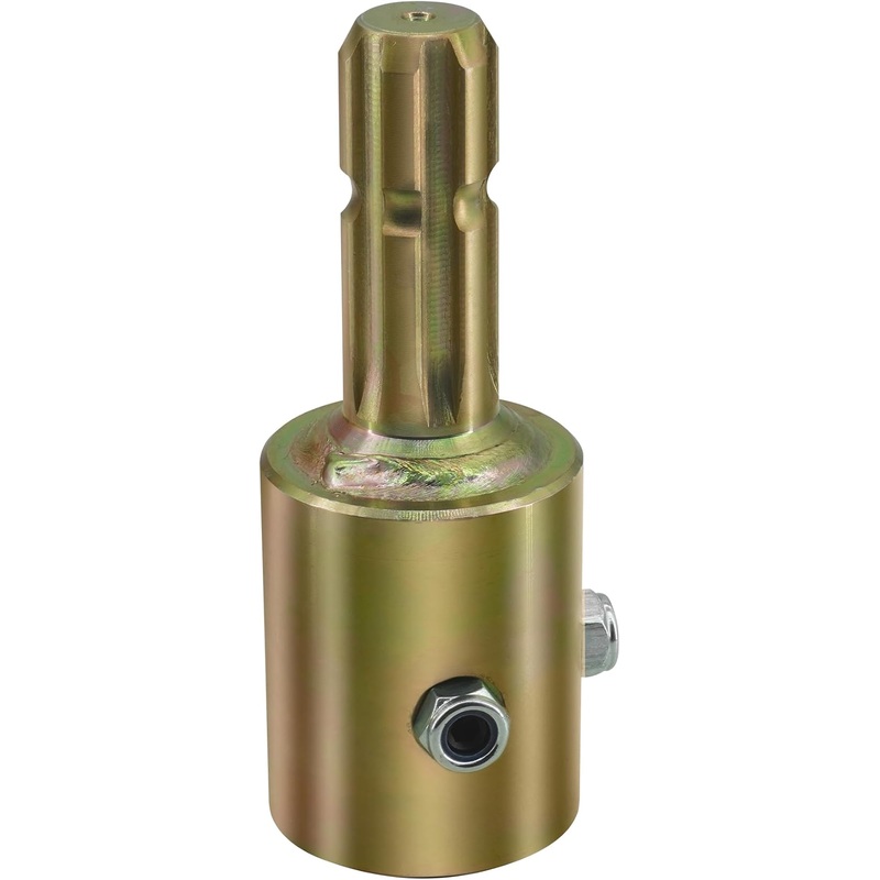 PTO Shaft PTO Spline Adaptor, 1-3/8 x 6 Spline Male, 1-3/4 x 20 Spline Female, with Screw Lock