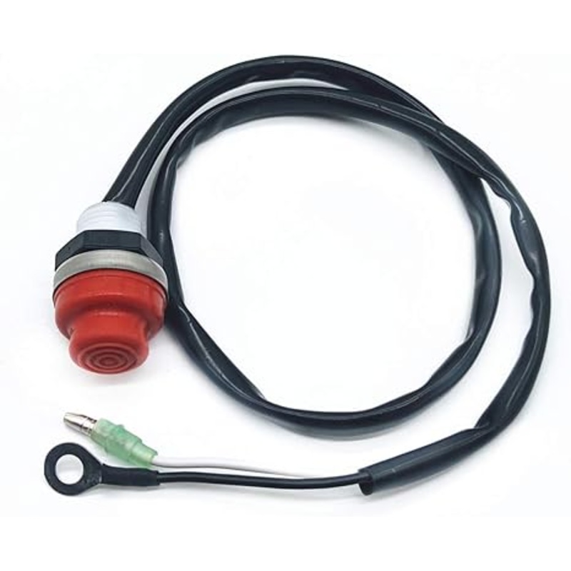 Stop Switch 6A0-82550-01 for Yamaha Outboard 3HP 4HP 5HP 6HP 8HP 9.9HP 15HP 20HP