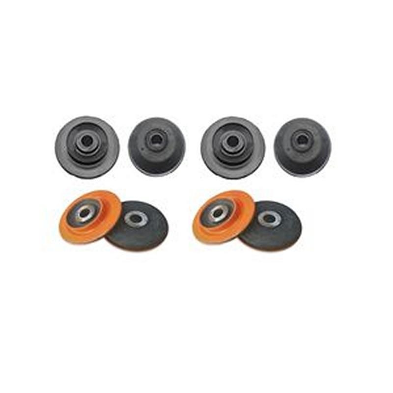 1 Set Engine Mounting Rubber Cushion 161-00550 161-00551 for Komatsu Doosan Daewoo Excavator Solar 255LC-V