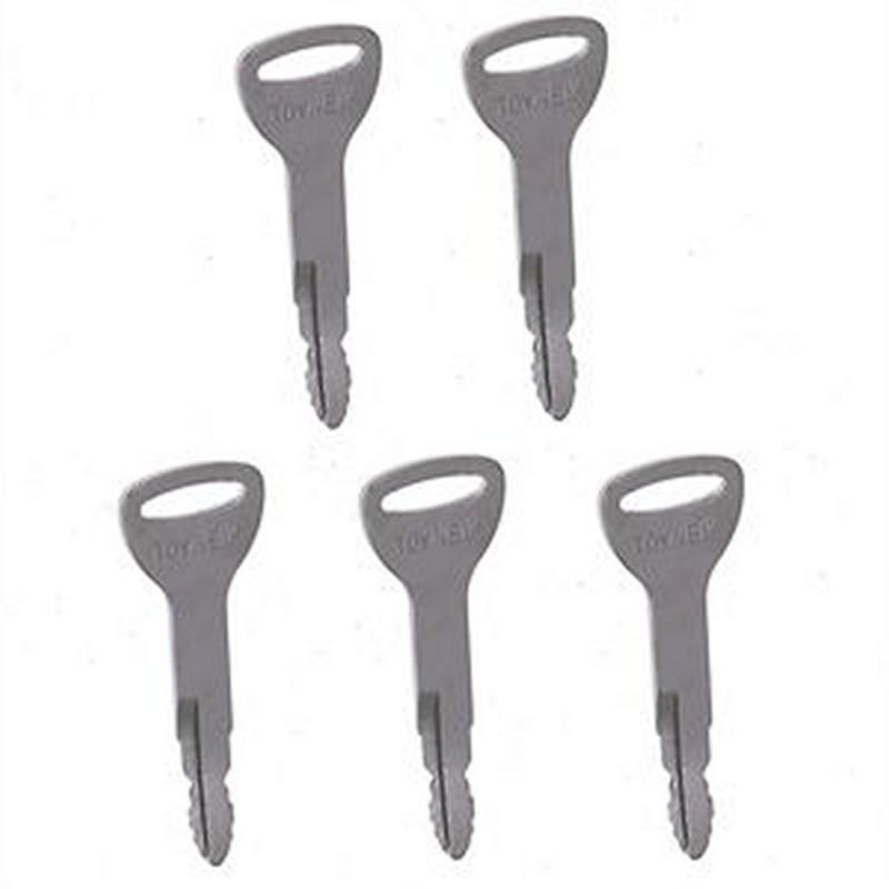 5Pcs Ignition Key A62597 for CASE Tractor 1070 1090 970