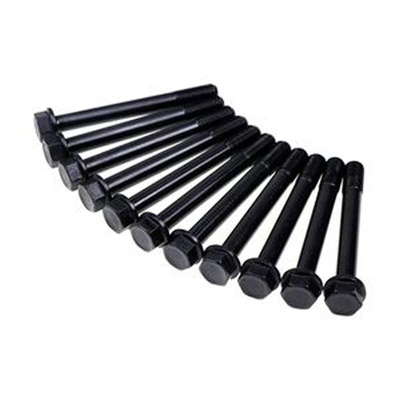 11Pcs Cylinder Head Bolts 31A01-11100 for Mitsubishi Engine S3L S3L2 Cub Cadet Compact Tractor 7000 7200 7205 7260 7265 7360SS