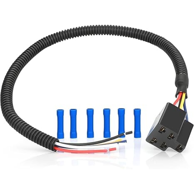 18 Ignition Switch Wire Harness Connector Kit M90206 for John Deere Tractor 1025R 2025R 3025R S100 S120 S160 S170 X107 X300 X320 X500 X710