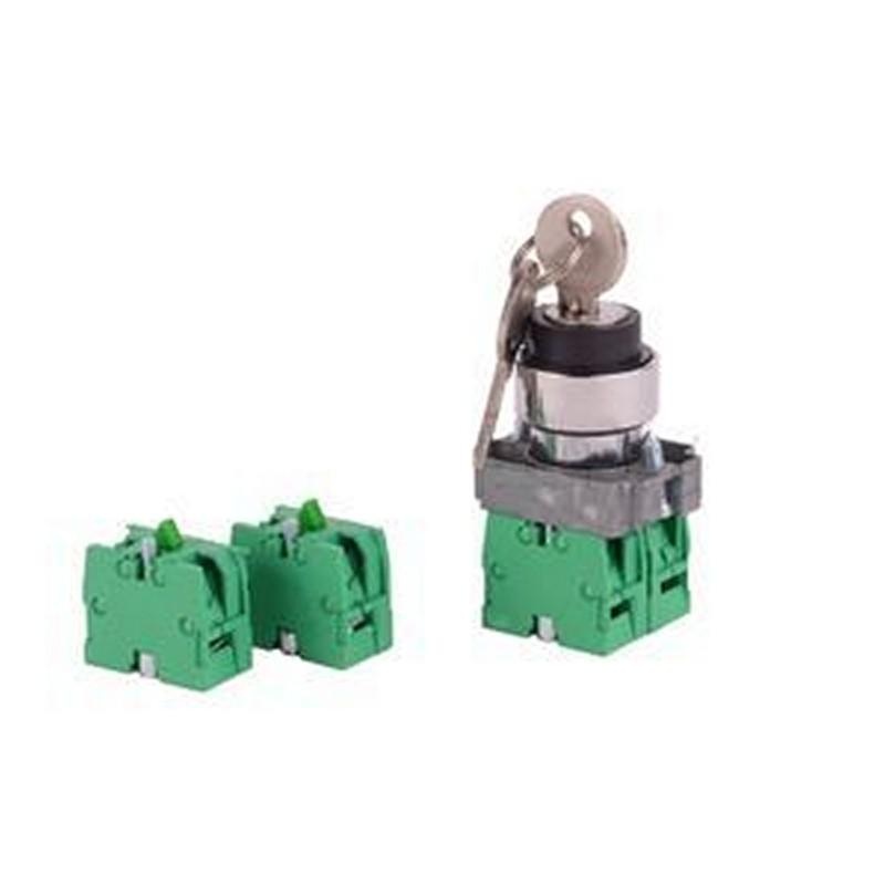 Ignition Switch with Key 3P 2901015410 for Haulotte H25TPX HB76J H21TX HB62 STAR8S STAR20 STAR8AC STAR22J