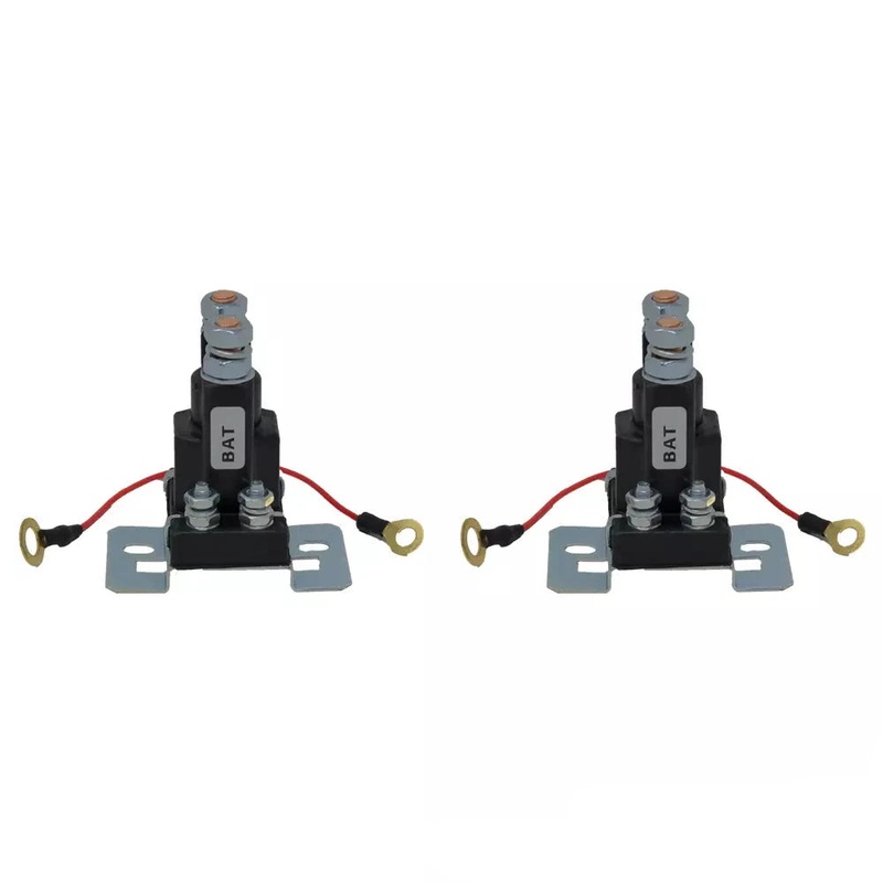 12V 2 Pack 4 Post Solenoid Relay 56134K 5794K-1 5794 for Fisher Western Blizzard Meyer Sno-Way Snow Plow