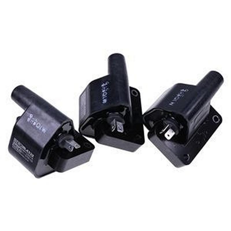 3 PCS OEM Ignition Coil MIA11721 for Yanmar Engine 3TNV70 John Deere Gator Utility Vehicle XUV UV72 4X4 XUV825i
