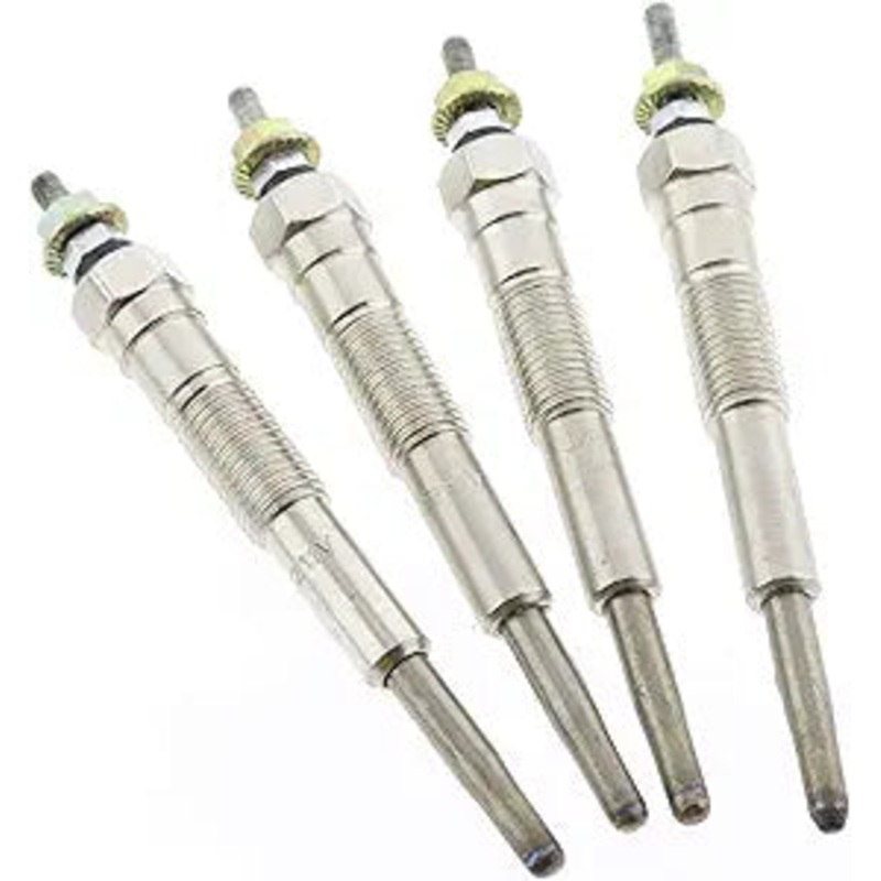 4 Pcs Glow Plug 19850-67030 for Toyota Engine 1KZ-TE 1KZT 1KZTE 3CT 3CTE L15A