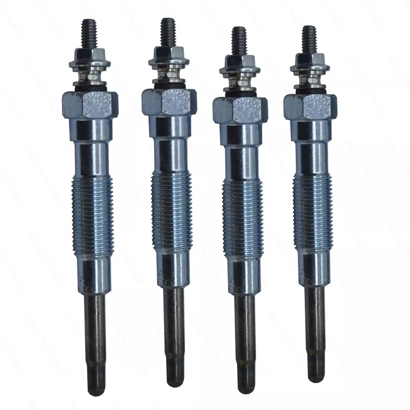 4 PCS Glow Plug 36710-42060 for Hyundai Engine D4BB AG45 Forklift HC20E HC25E HC30E HC35E HD20E HD25E HD30E HD35E