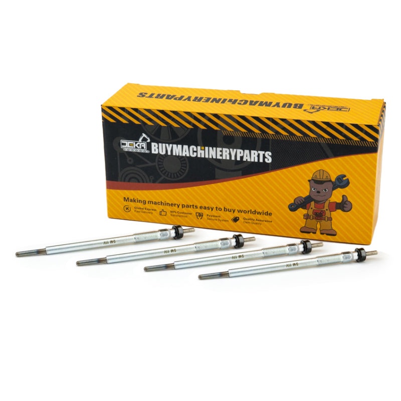 4 Pcs Glow Plug 8-97600096-0 for Isuzu Engine 4HK1 Truck NPR NQR NRR