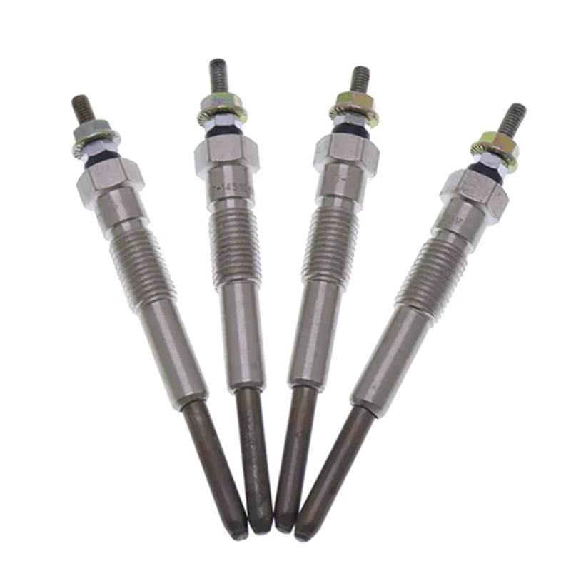 4Pcs 12V Glow Plug 371-6702 for Caterpillar CAT Engine 3044C C3.4