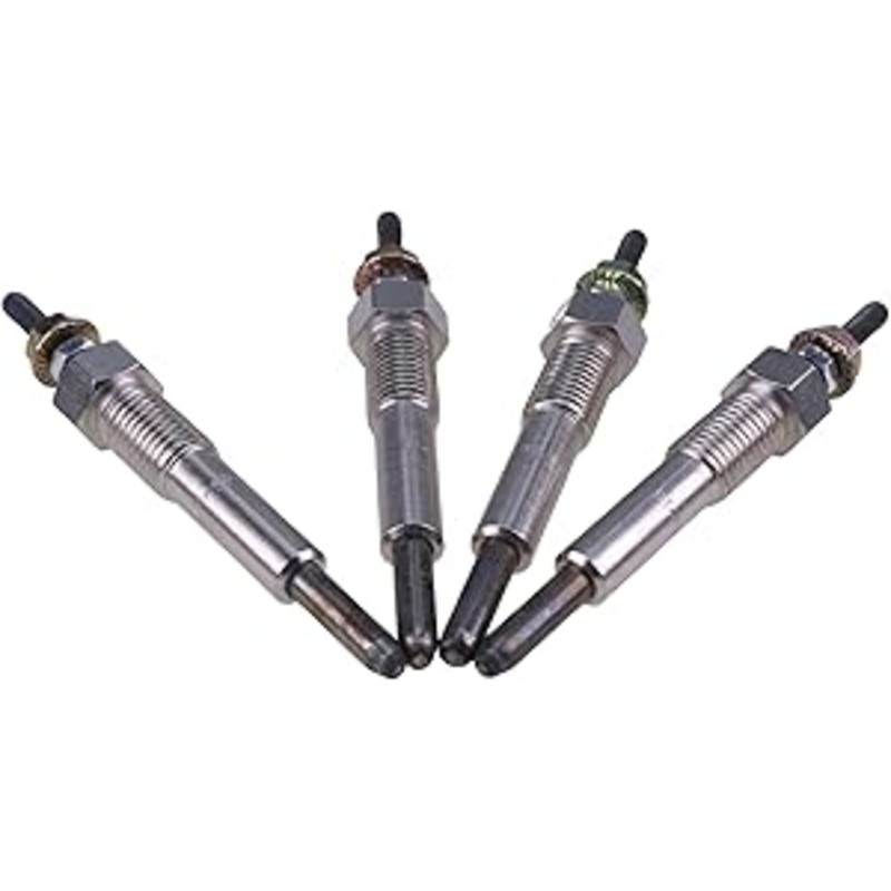 4PCS Glow Plug 8-94387-612-1 8-97044-037-1 8-97043-744-0 for Isuzu Engine 4JG2 4JG2T 4JG1