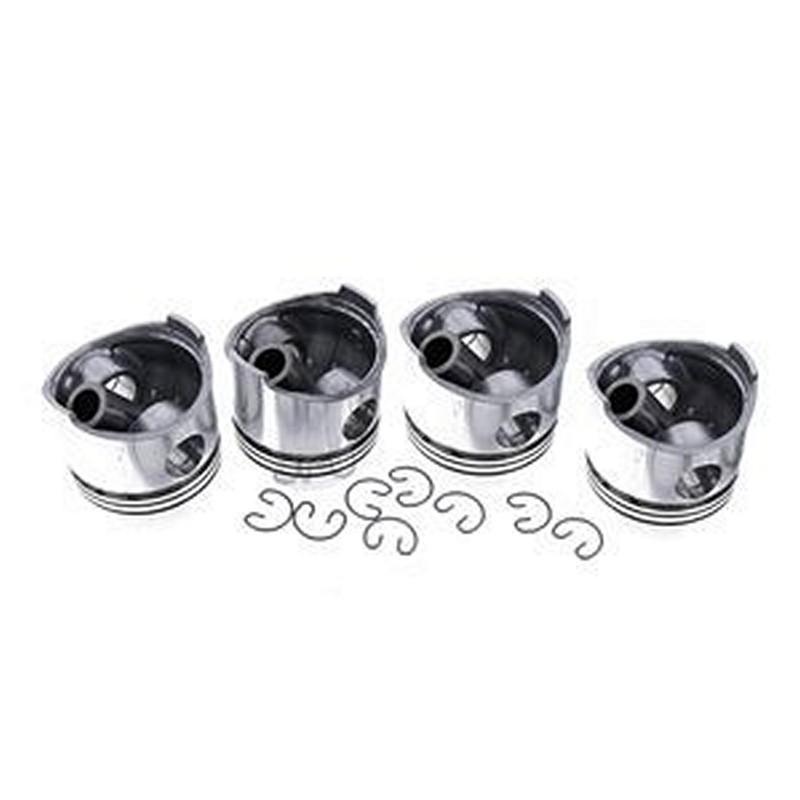 STD Piston Kit SBA115017810 for Shibaura ISM Engine N4LDI New Holland Skid Steer Loader L218 L220 CASE SR175 SV185