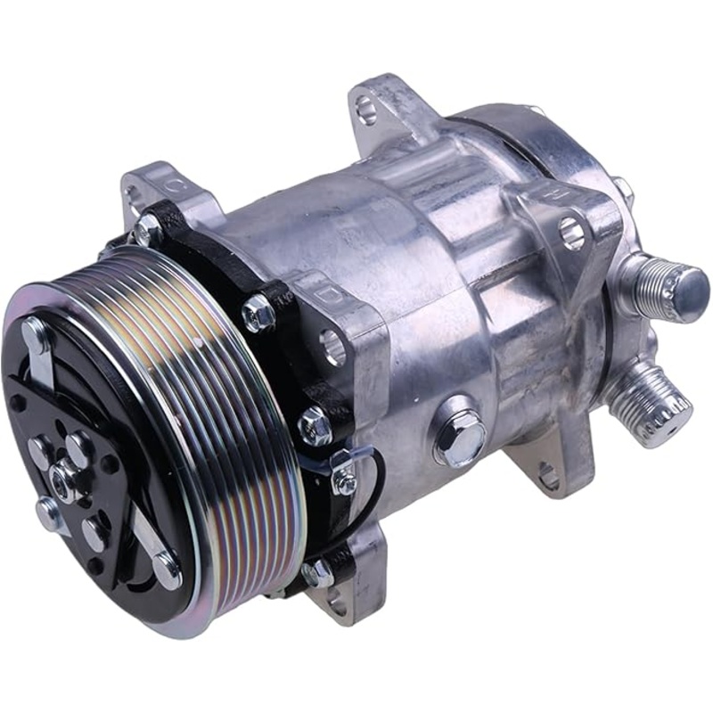 SD7H15 A/C Compressor 82016158 for CASE Tractor MXM120 MXM130 MXM140 MXM155 MXM175 MXM190